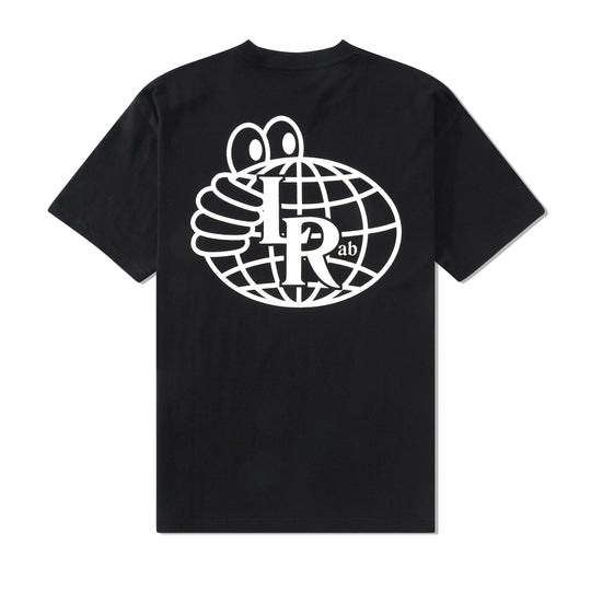 Atlas Monogram Tee, Black / White