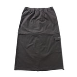 Sophie Zip Off Skirt, Anthracite