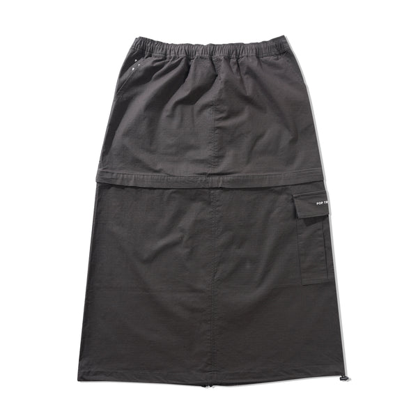 POP Trading Company Sophie Zip Off Skirt, Anthracite