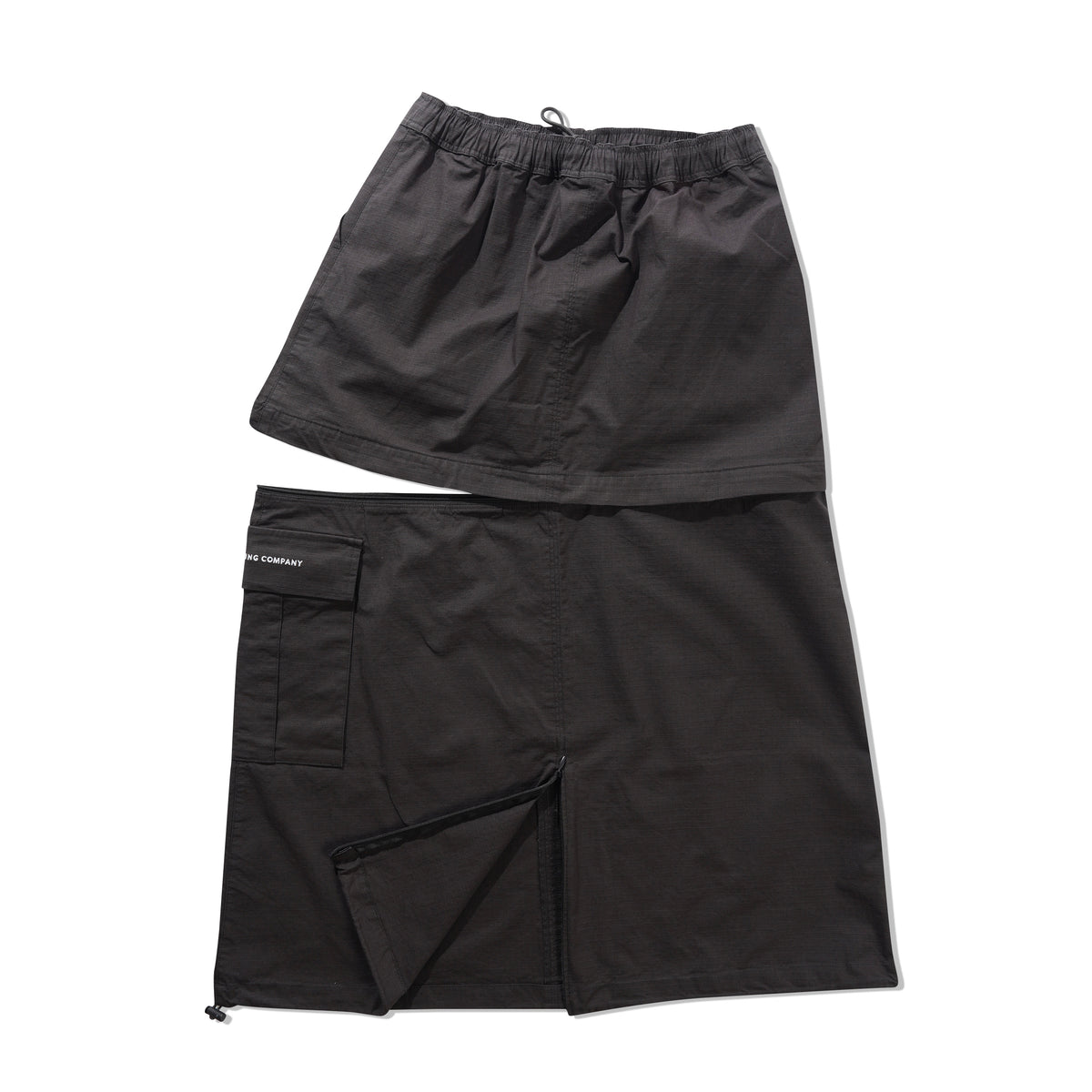 Sophie Zip Off Skirt, Anthracite