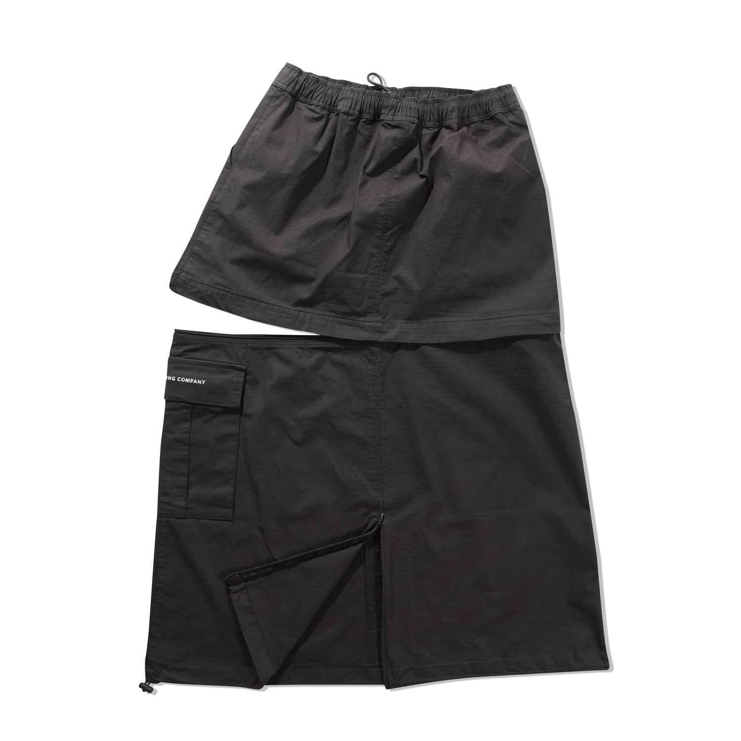 Sophie Zip Off Skirt, Anthracite
