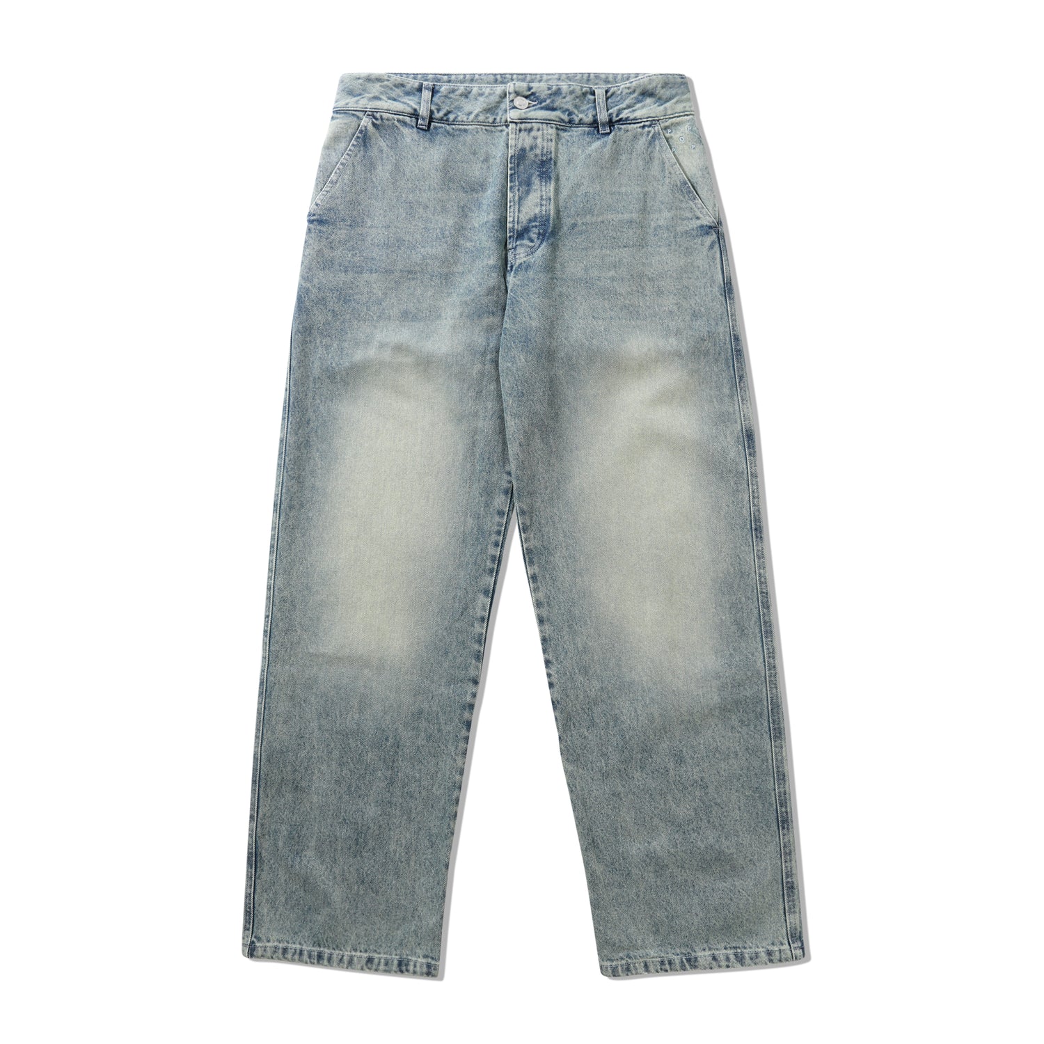Beattie Denim Jeans, Washed Denim
