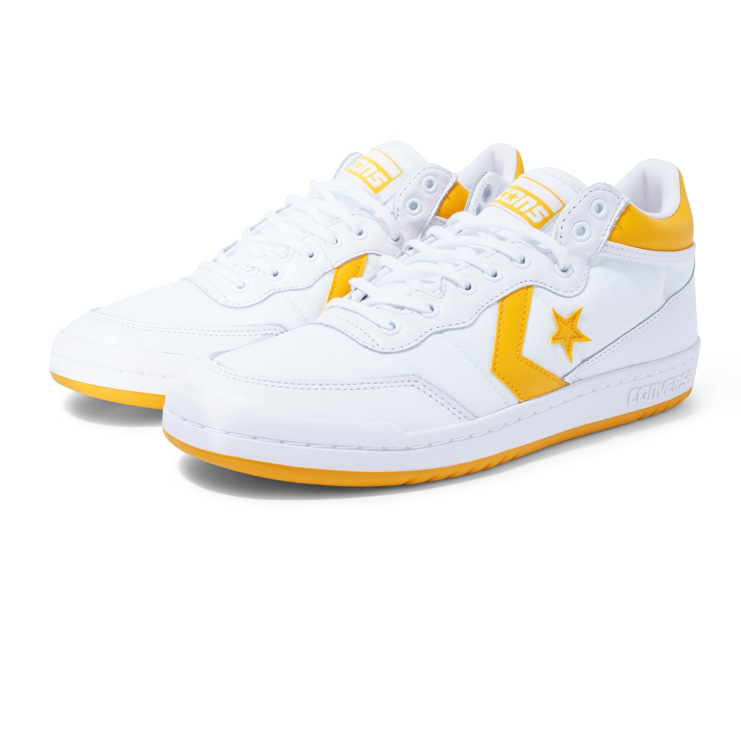 Fastbreak Pro Mid, White / Light Yellow