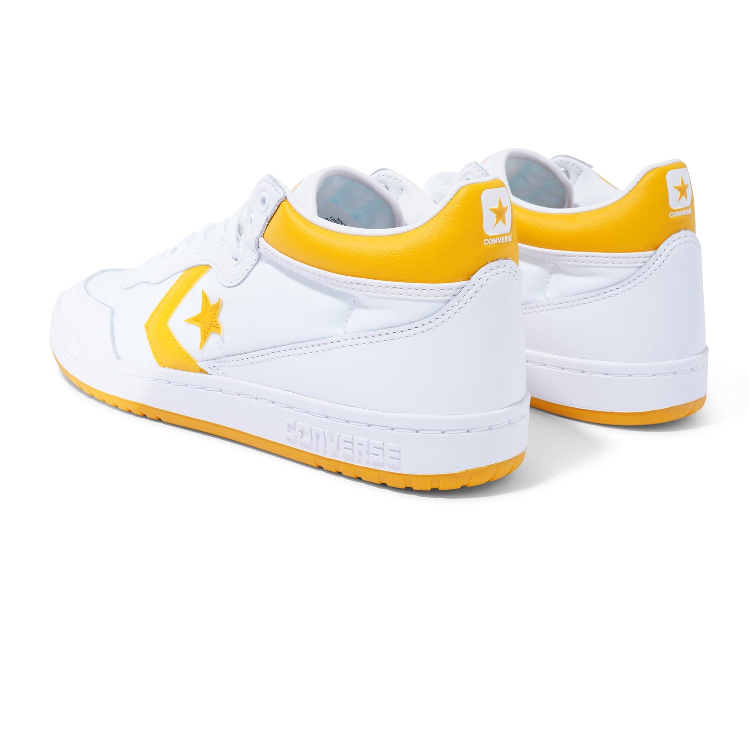 Fastbreak Pro Mid, White / Light Yellow