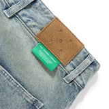 Beattie Denim Jeans, Washed Denim