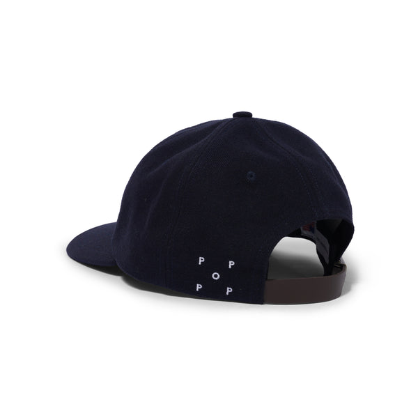 POP Trading Company Acid Six Panel Hat, Navy