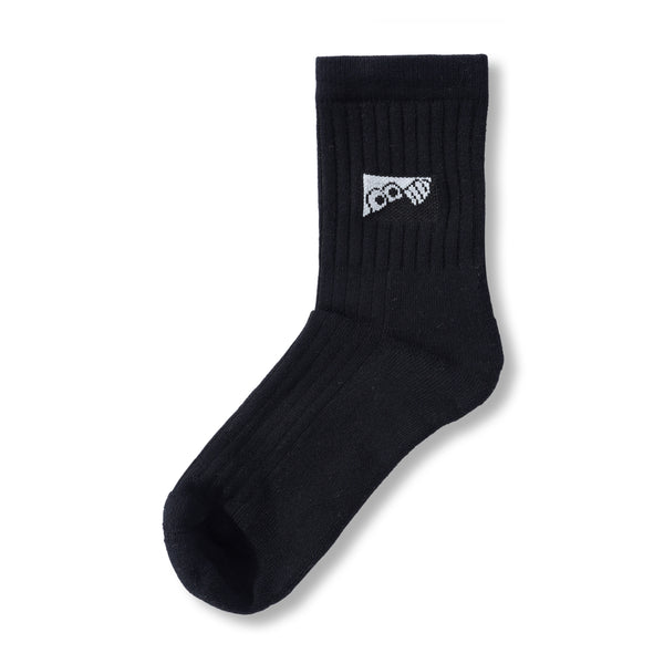 Last Resort AB Heel Tab Socks, Black