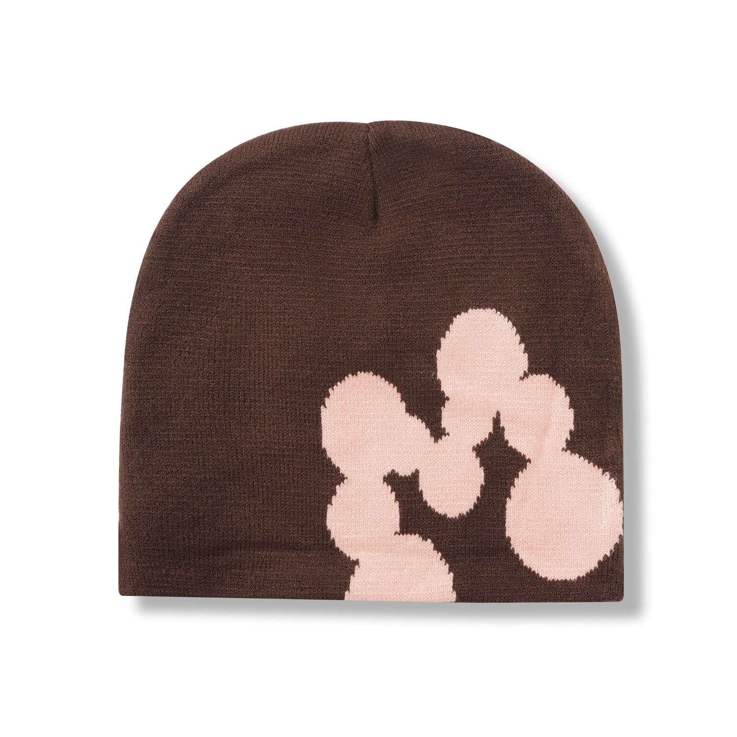 Bubble 'M' Beanie, Brown