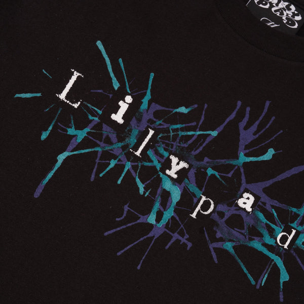 Lilypad Condiment Tee, Black