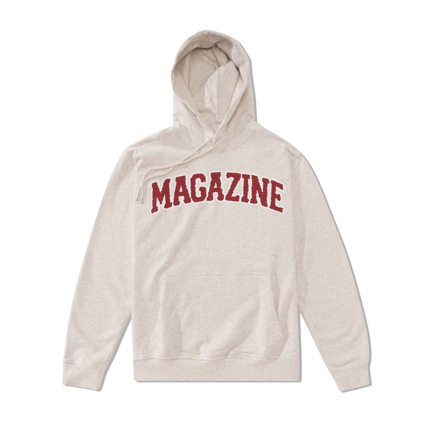 School Pullover Hood, Heather Grey