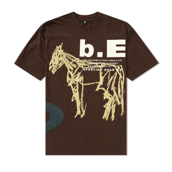 b.Eautiful Horse Tee, Chocolate
