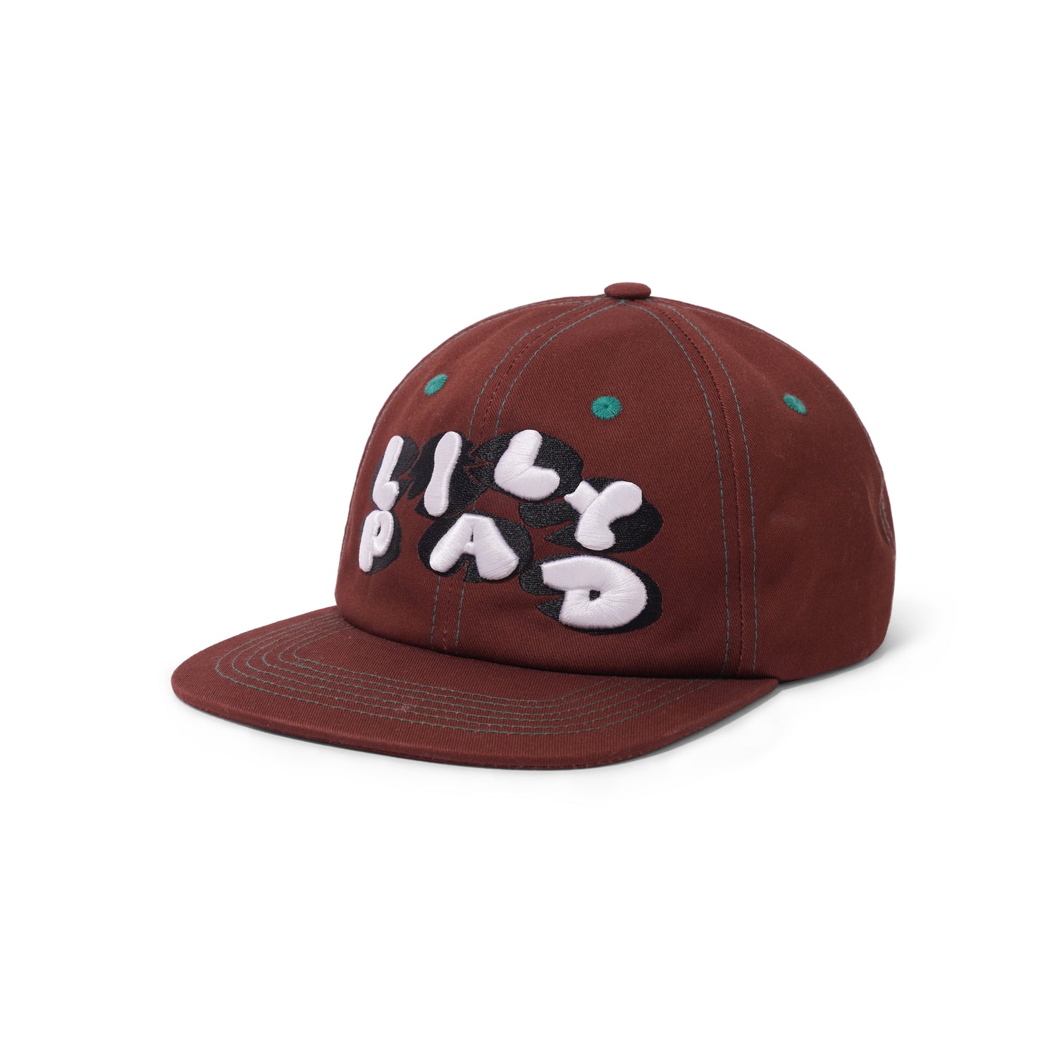 Black And White Logo Hat, Brown