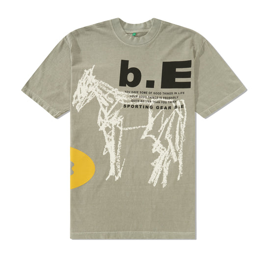Horse Tee, Dark Silver
