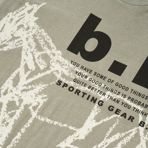 b.Eautiful Horse Tee, Dark Silver