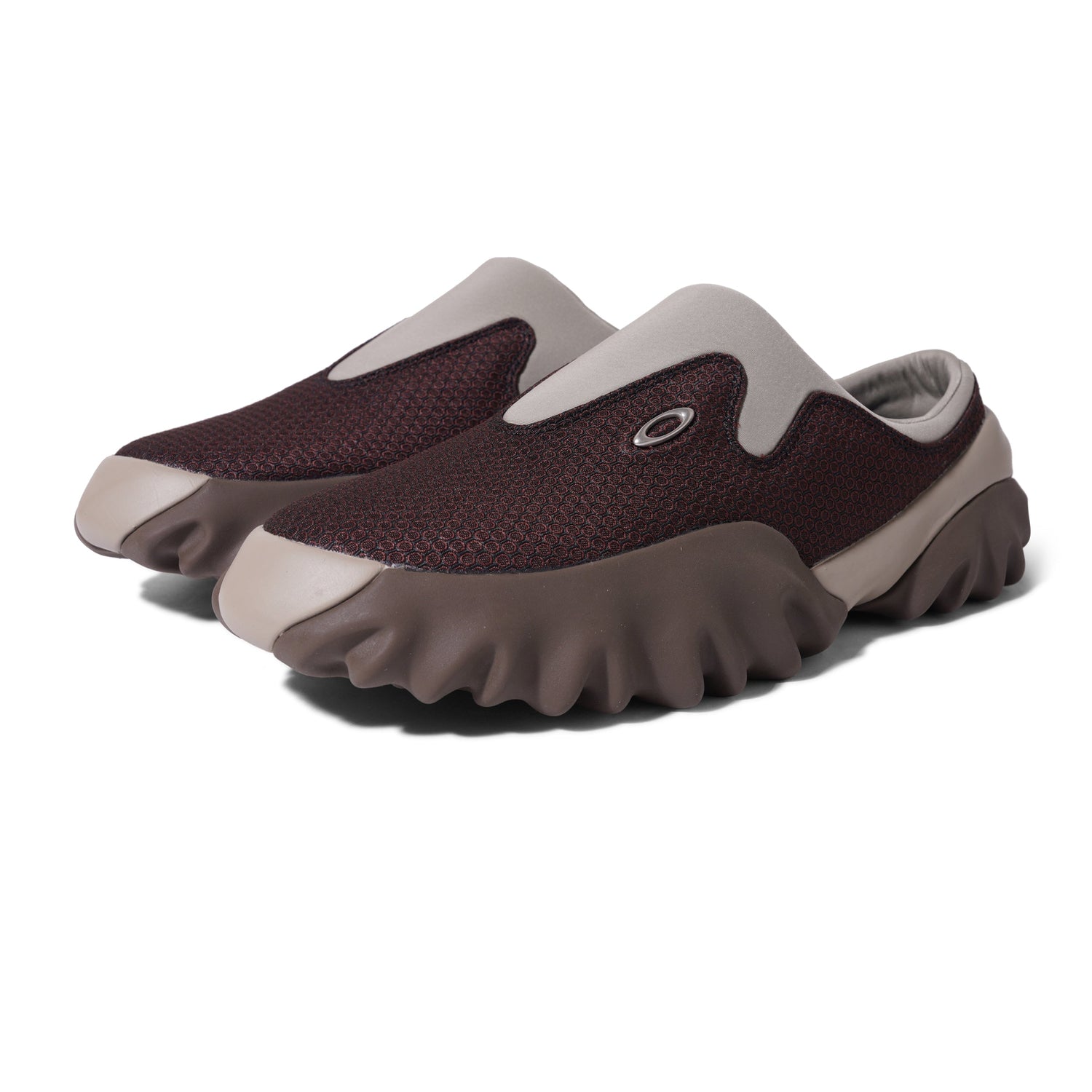 Jacquard Chop Saw Mule, Maroon / Espresso