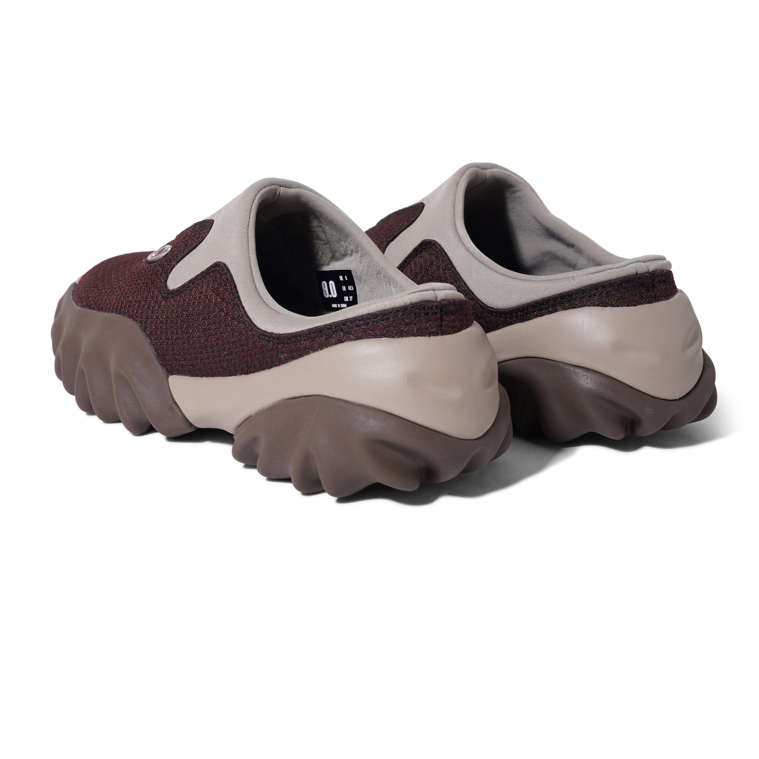 Jacquard Chop Saw Mule, Maroon / Espresso