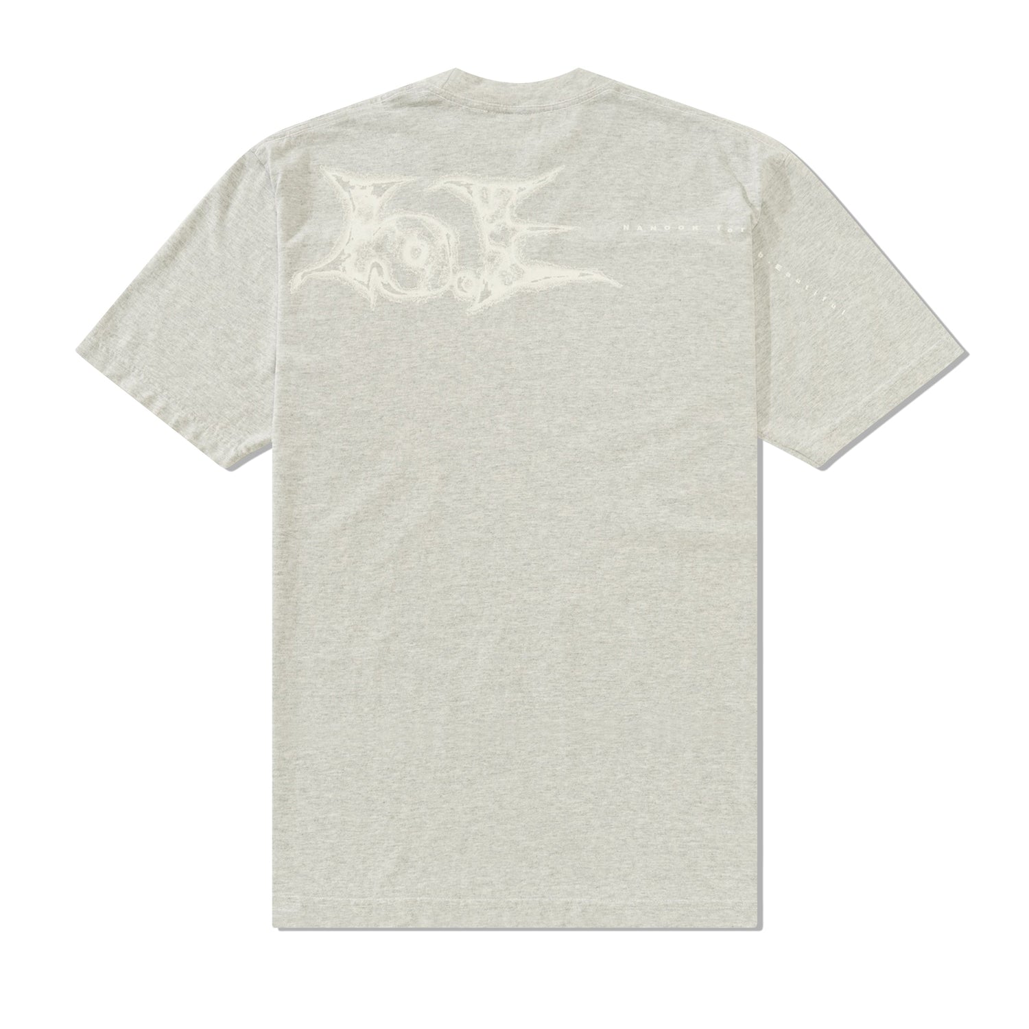 b.Eautiful x NANOOK Fingernail Tee, Heather Grey