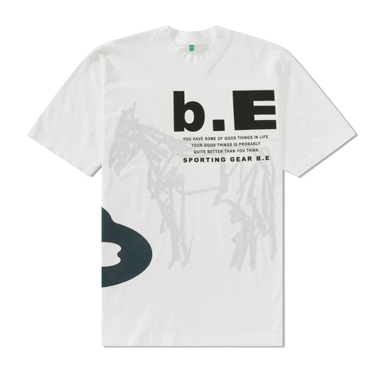 Horse Tee, White