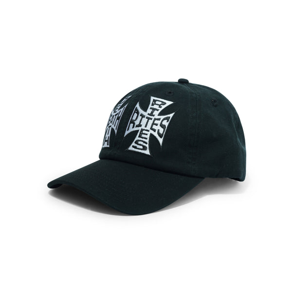 Death Rites Crosses Cap, Black