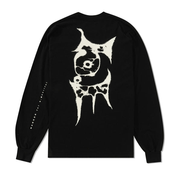 b.Eautiful b.Eautiful x NANOOK Shinka L/S Tee, Black