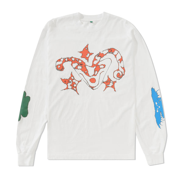 b.Eautiful b.Eautiful x NANOOK Red L/S Tee, White