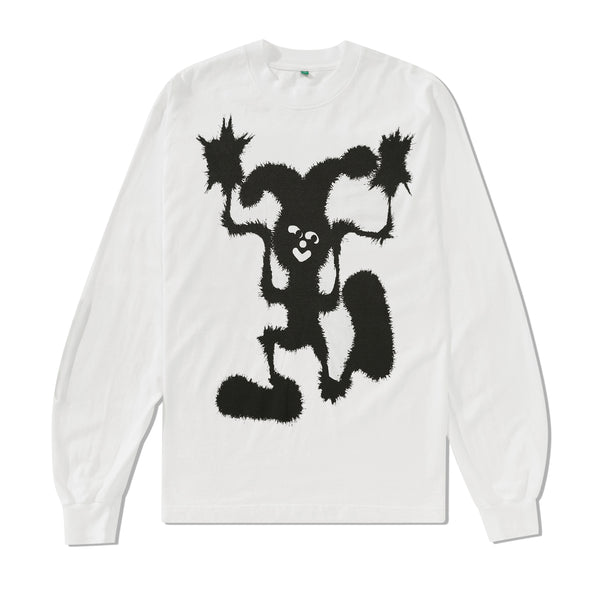 b.Eautiful b.Eautiful x NANOOK Shinka L/S Tee, White