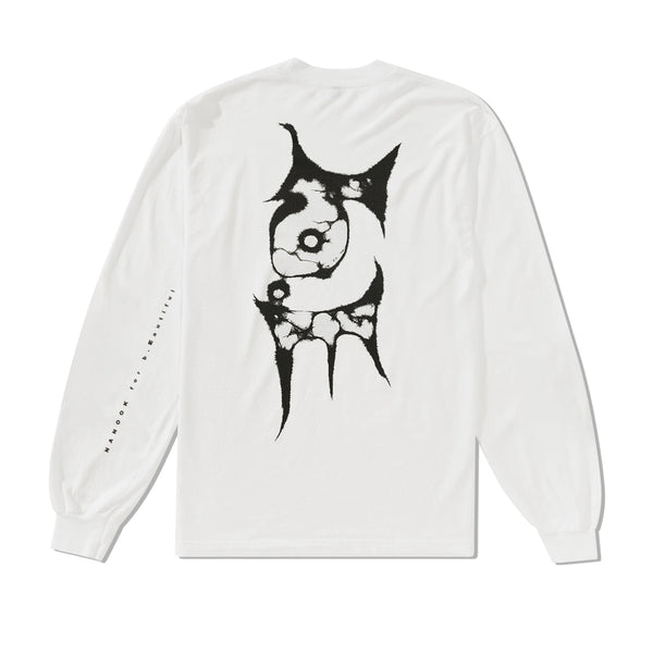 b.Eautiful b.Eautiful x NANOOK Shinka L/S Tee, White