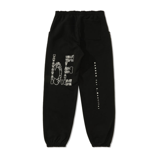 b.Eautiful b.Eautiful x NANOOK Bigfoot Sweatpants, Black