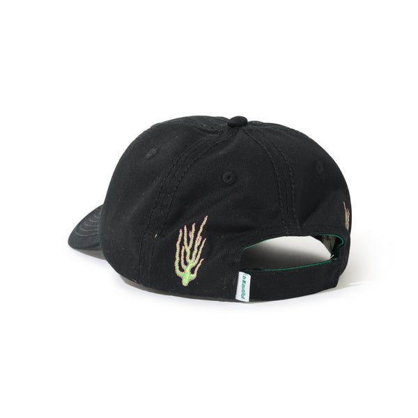 b.Eautiful Spirit 6 Panel Hat, Black / White