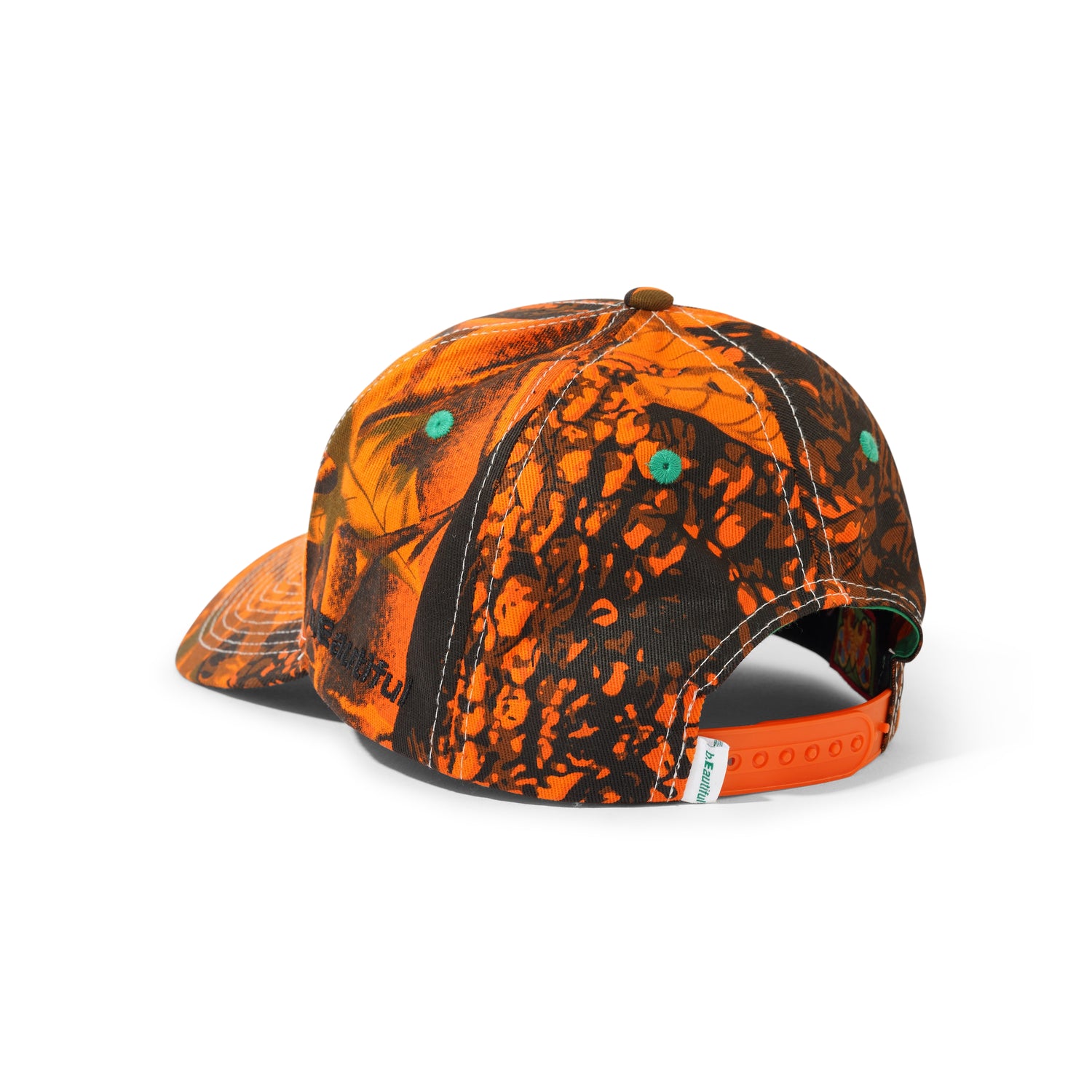 b.E Hat, Orange Camo