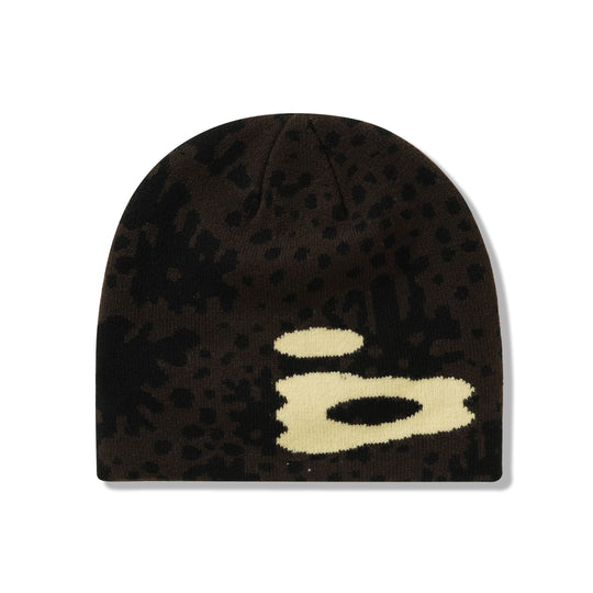 b-Mode Split Beanie, Black Splash