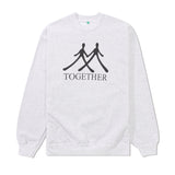 Together Crewneck, Heather Grey