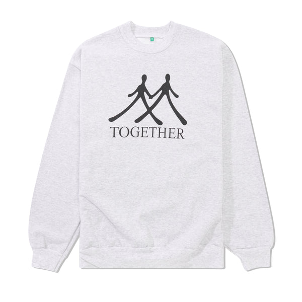 b.Eautiful Together Crewneck, Heather Grey