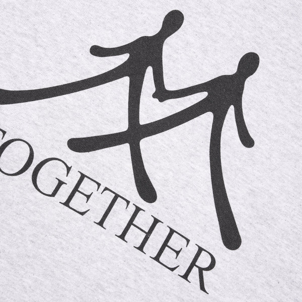 b.Eautiful Together Crewneck, Heather Grey