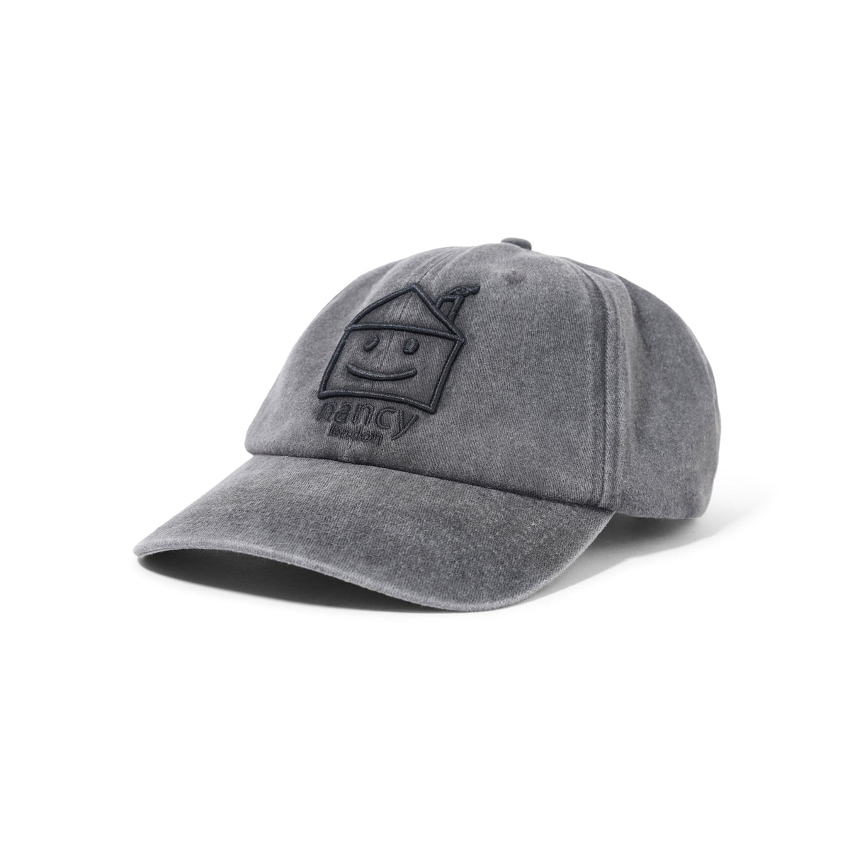 House 6 Panel Hat, Black