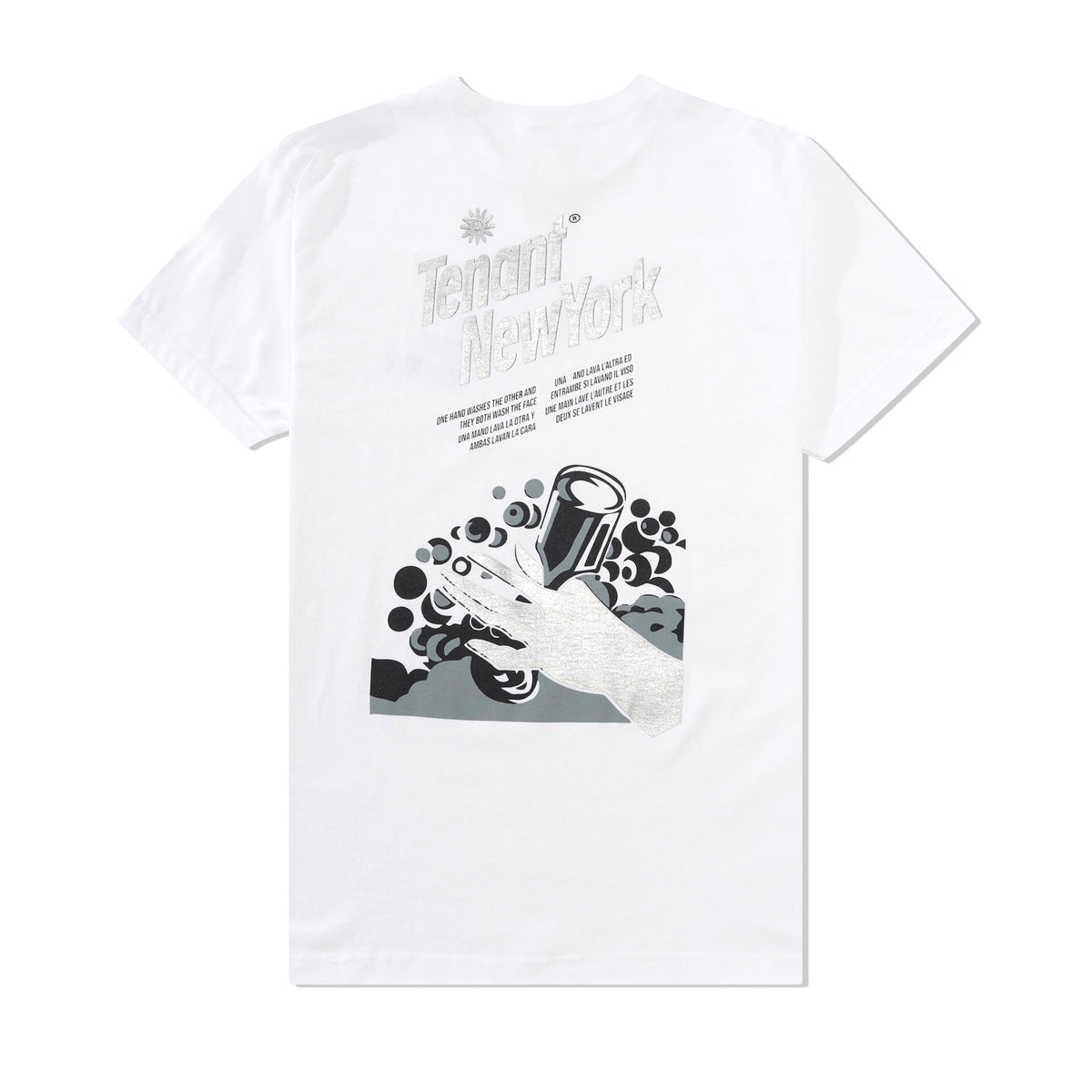 Glove Tee, White