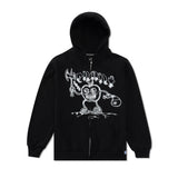 Lottie Zip Up Hood, Black