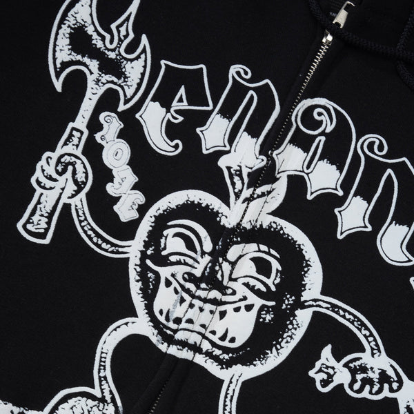 Tenant Lottie Zip Up Hood, Black