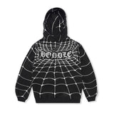 Web Pullover Hood, Black
