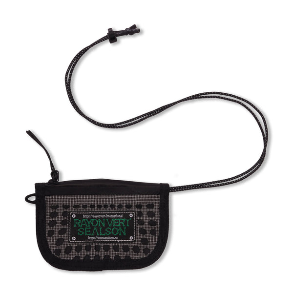 Rayon Vert Sealson Mesh Wallet, Black