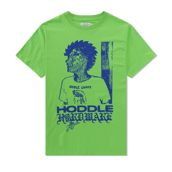 Hoddle Chaos Tee, Lime