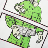 TTT Gas Mask Instruction L/S Tee, White