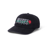 Rose Cap, Black Denim
