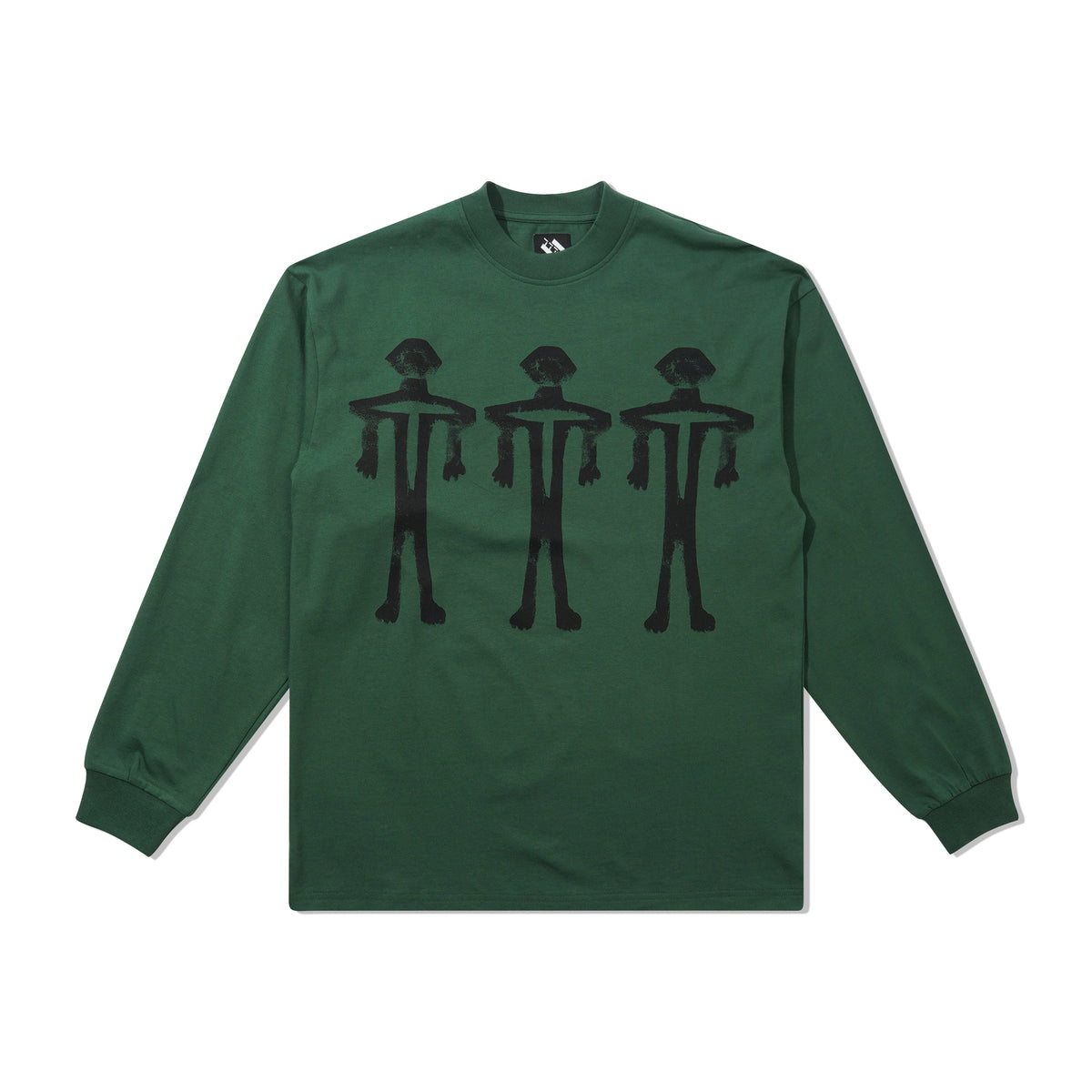 TTT Dogu L/S Tee, Forest Green