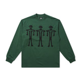 TTT Dogu L/S Tee, Forest Green