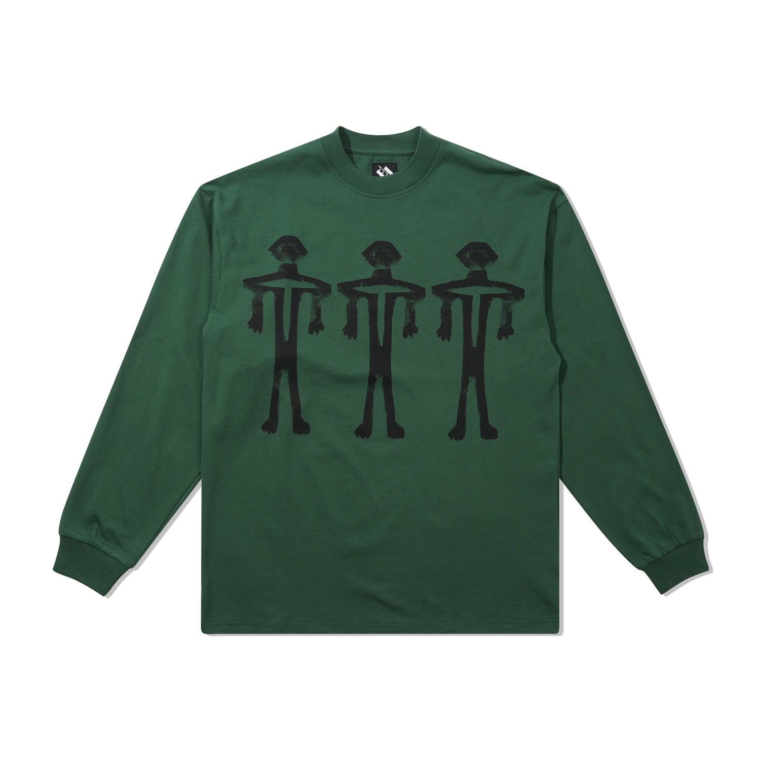 TTT Dogu L/S Tee, Forest Green