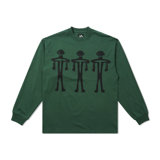 TTT Dogu L/S Tee, Forest Green