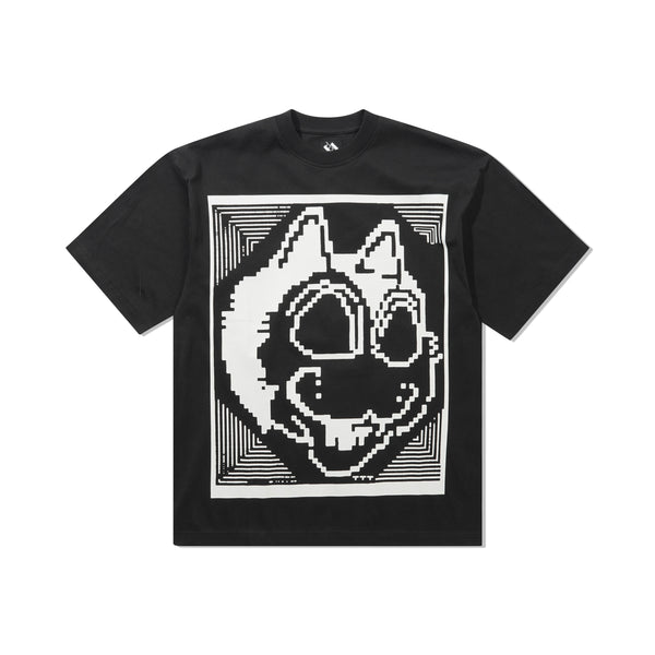 The Trilogy Tapes TTT Digicat Tee, Black