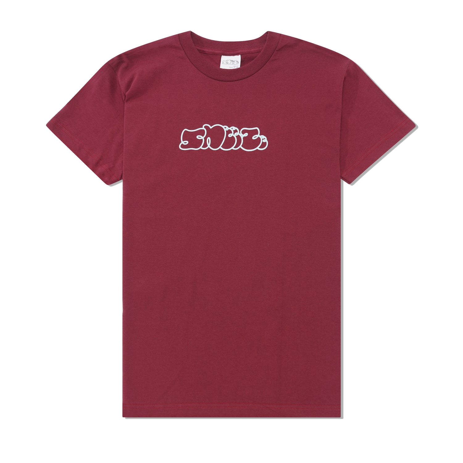 Sneeze Logo Tee, Burgundy