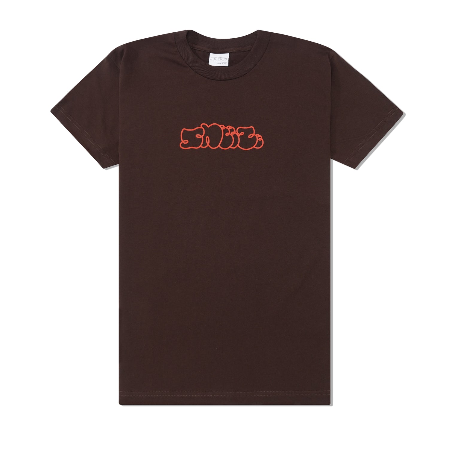 Sneeze Logo Tee, Chocolate